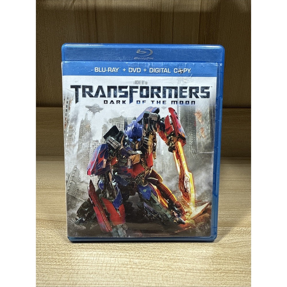 Transformers: Dark of the Moon (Blu-ray & DVD)‎ Blue-ray Is Very Good Condition